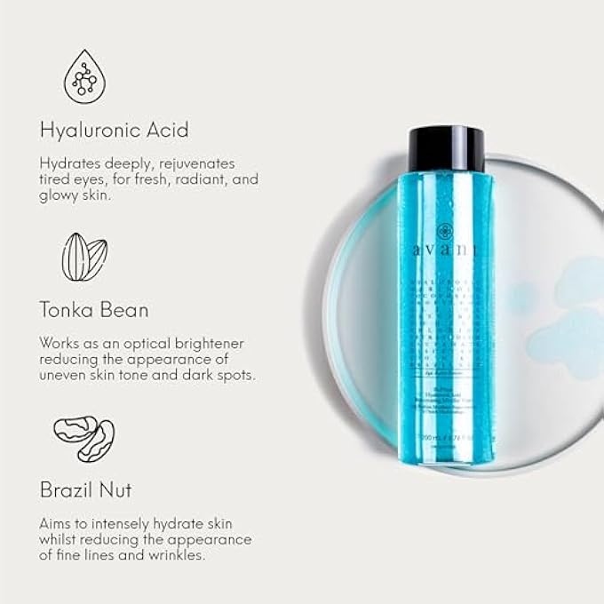 AVANT , BIPHASE HYALURONIC ACID REJUVENATING MICELLAR WATER, 200 ML - Image 3